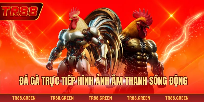 Đá gà trực tiếp hình ảnh âm thanh sống động