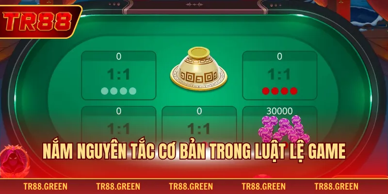 Nắm nguyên tắc cơ bản trong luật lệ game