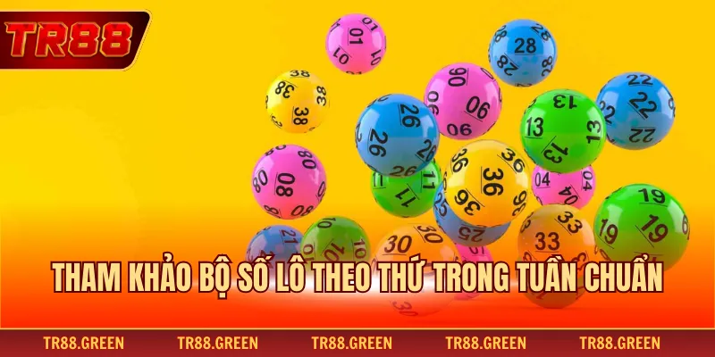 Tham khảo bộ số lô theo thứ trong tuần chuẩn